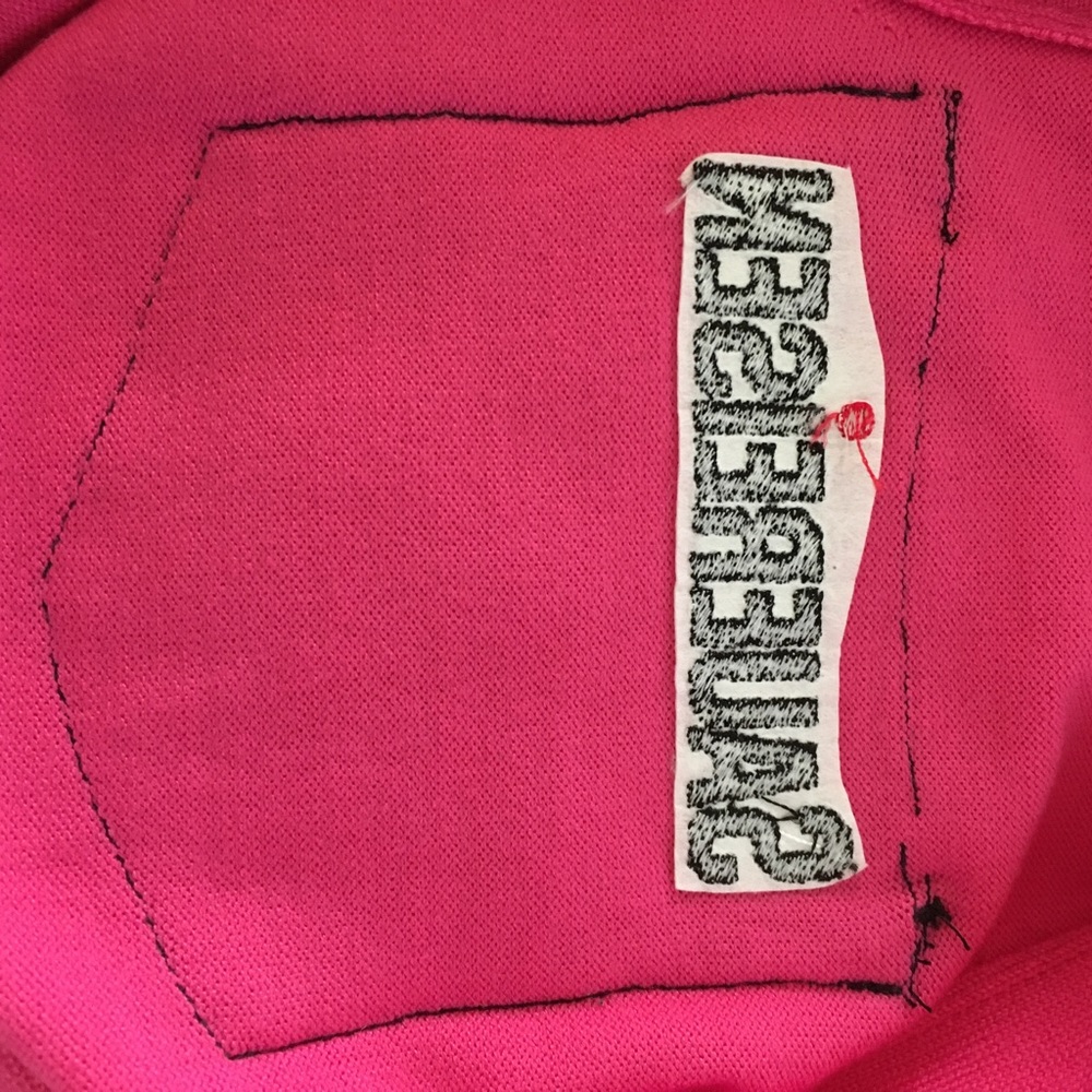 Land’s End Cardigan sweater Size L Hot pink & floral - Picture 5 of 5